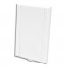 White full door inlet - Prise pleine porte blanche