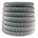 grey commercial hose - boyau commercial gris