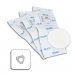 3 (3C) Electrostatic filter bags and 1 round filter - 3 sacs filtres électrostatiques (3C) et 1 filtre rond